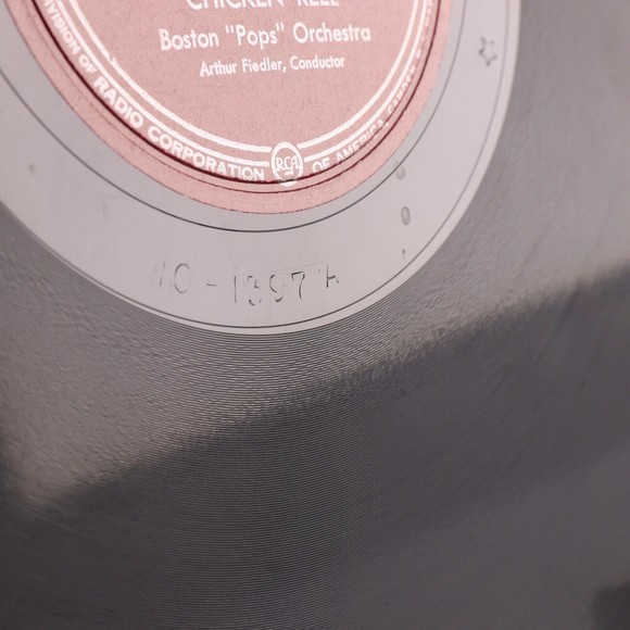 Boston Pop Orchestra A. Fiedler Chicken Reel/Fiddle Faddle 78 rpm Record 10-1397 - Picture 8 of 12